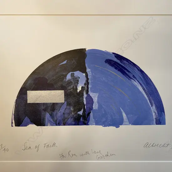 Gretchen Albrecht (1943-) ‘Sea of Faith’ 7/40,